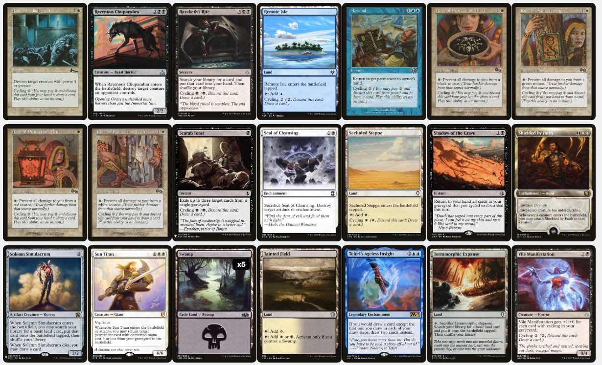Zur the Enchanter - Custom EDH Commander Deck