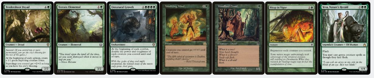 Vanilla Creature Aggro - Ruxa, Patient Professor - Custom Commander Deck
