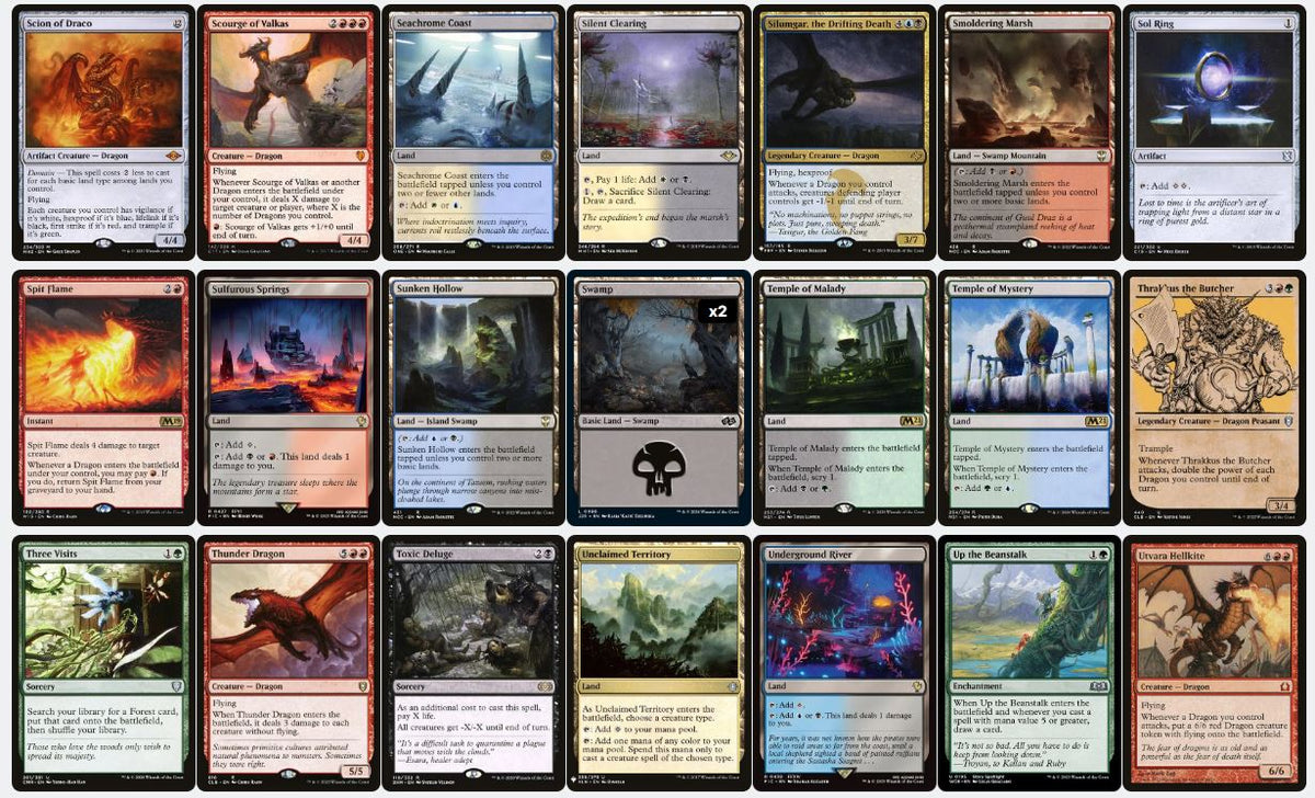 Tiamat - Custom Commander Deck