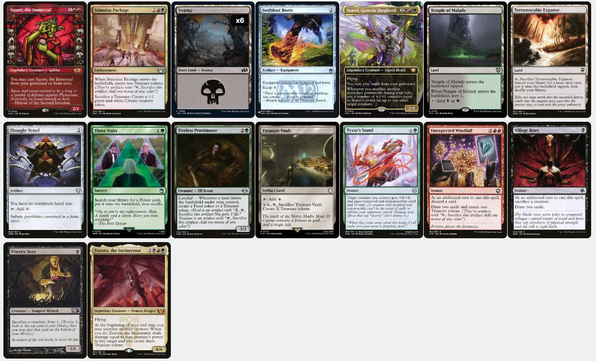 Korvold, Fae-Cursed King - Custom Commander Deck