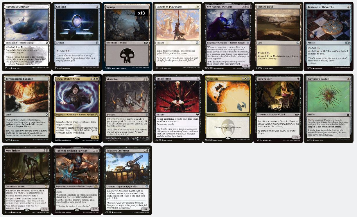 Teysa Karlov - Custom Commander Deck