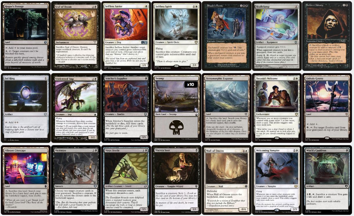 Squall, SeeD Mercenary - Custom Commander Deck