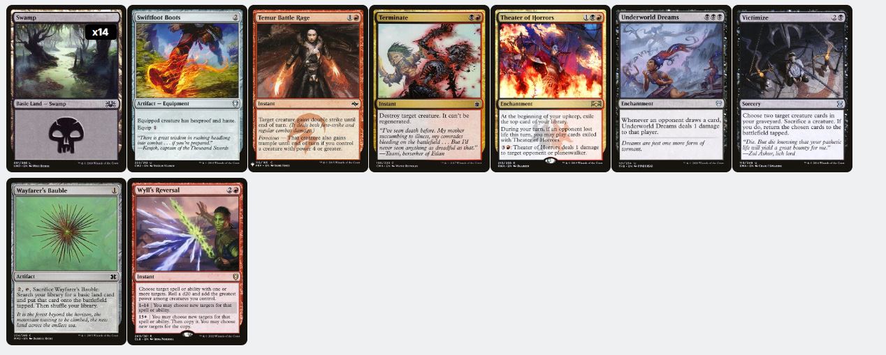 Ob Nixilis, Captive Kingpin - Custom Commander Deck
