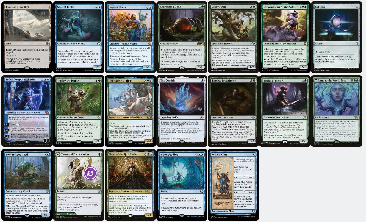 Counter Growth & Card Draw - Pir, Imaginative Rascal & Toothy, Imaginary Friend - Custom Commander Deck