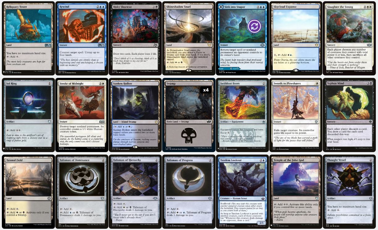 Y'shtola, Night's Blessed - Custom Commander Deck