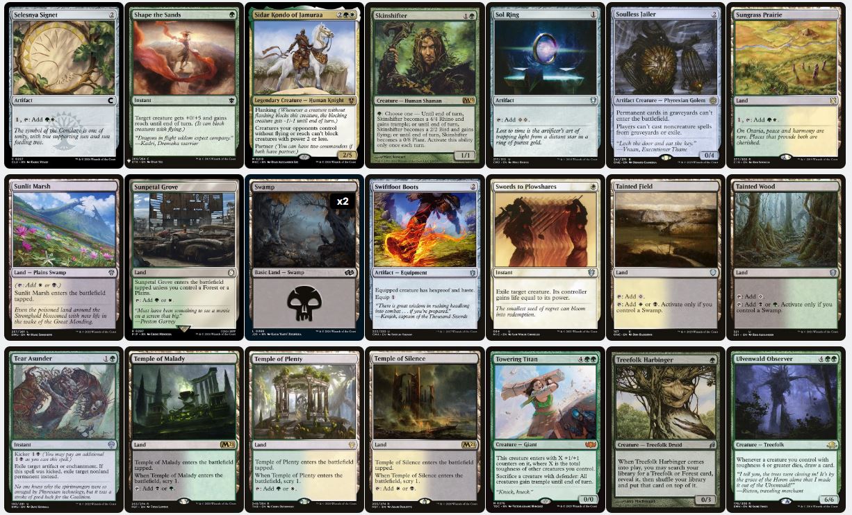 Toughness Matters - Doran, the Siege Tower - Custom Commander Deck