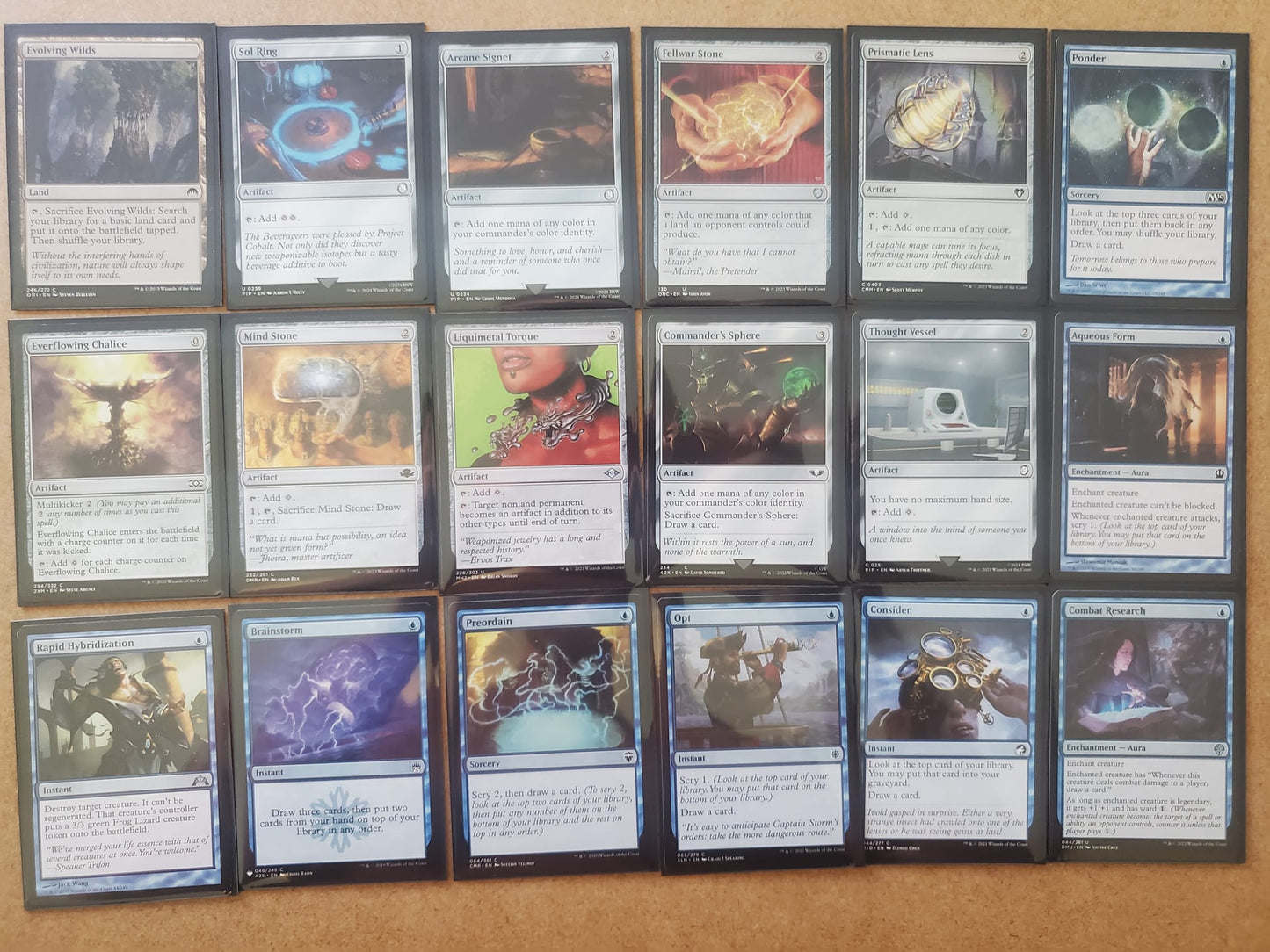 Card Draw & Spell Synergy Control - Malcolm, Alluring Scoundrel - Custom EDH Commander Deck