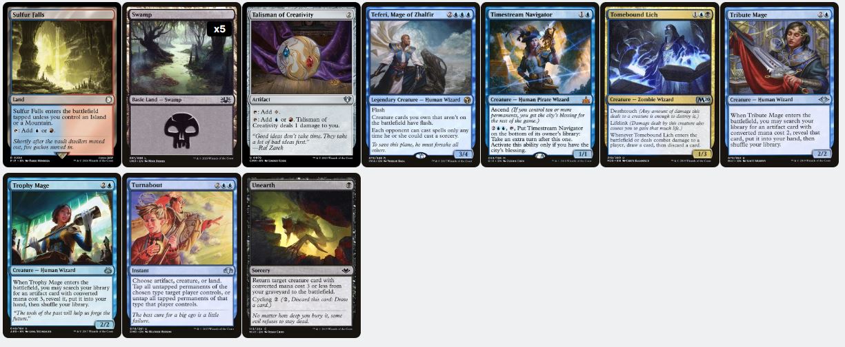 Wizard Tribal Eminence - Inalla, Archmage Ritualist - Custom Commander Deck