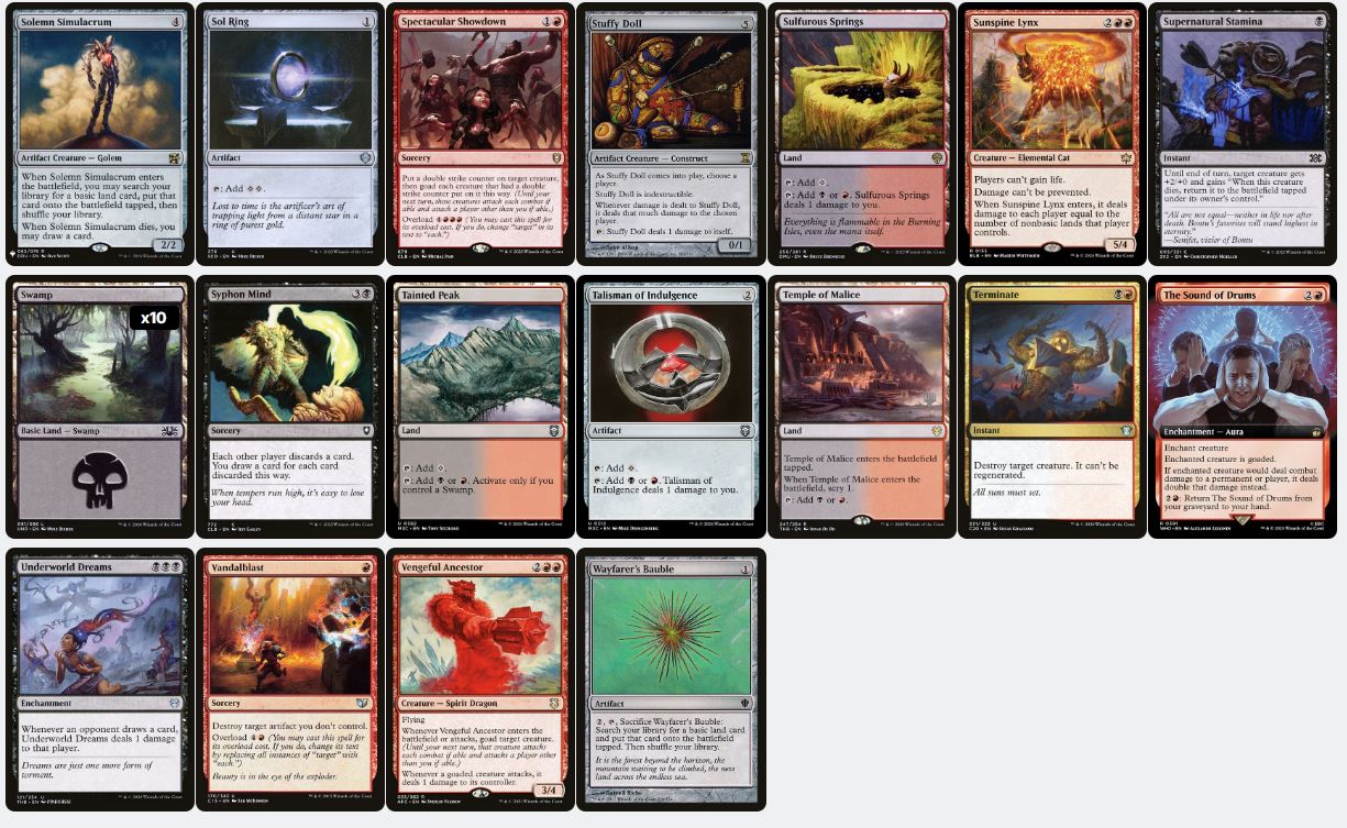 Xantcha, Sleeper Agent - Custom Commander Deck