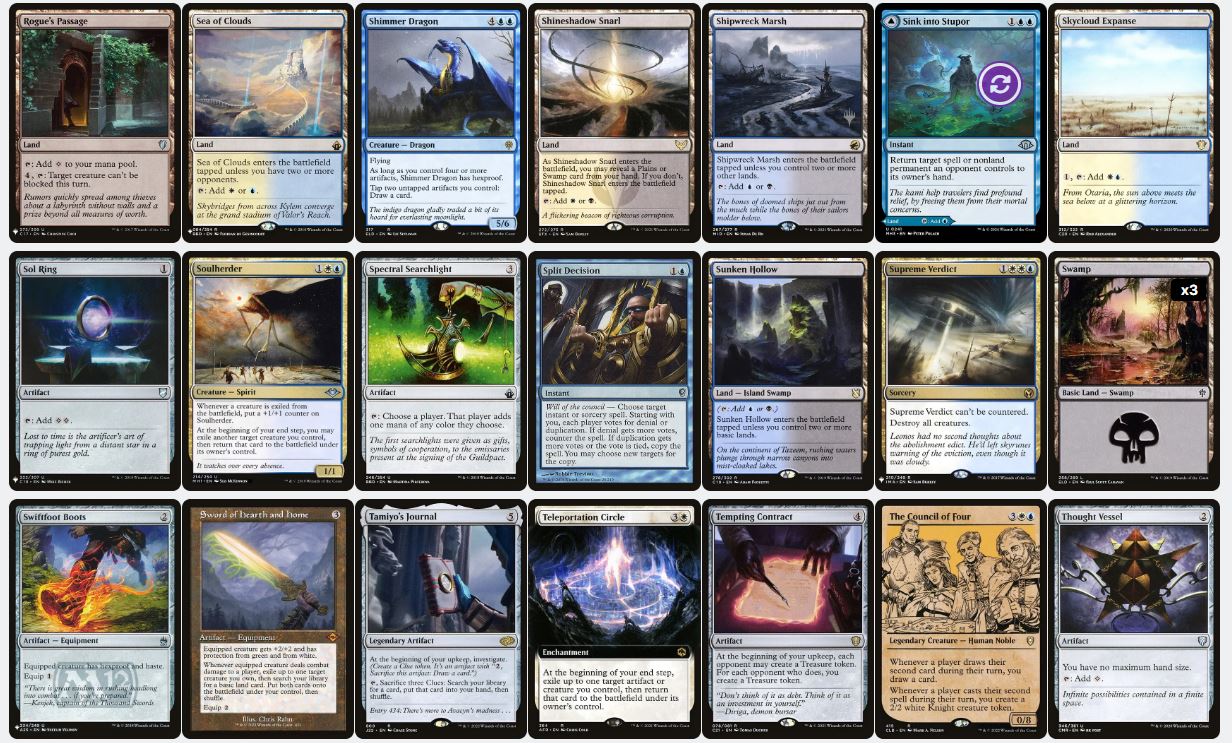 Politics - Tivit, Seller of Secrets - Custom Commander Deck
