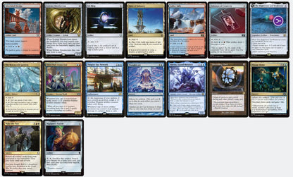 Akiri, Line-Slinger & Glacian, Powerstone Engineer - Custom Commander Deck