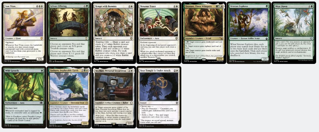 Gluntch, the Bestower - Custom Commander Deck