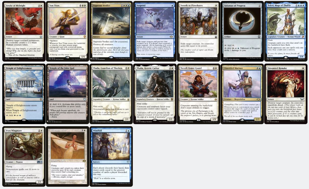 Stax Control - Lavinia, Azorius Renegade - Custom Commander Deck