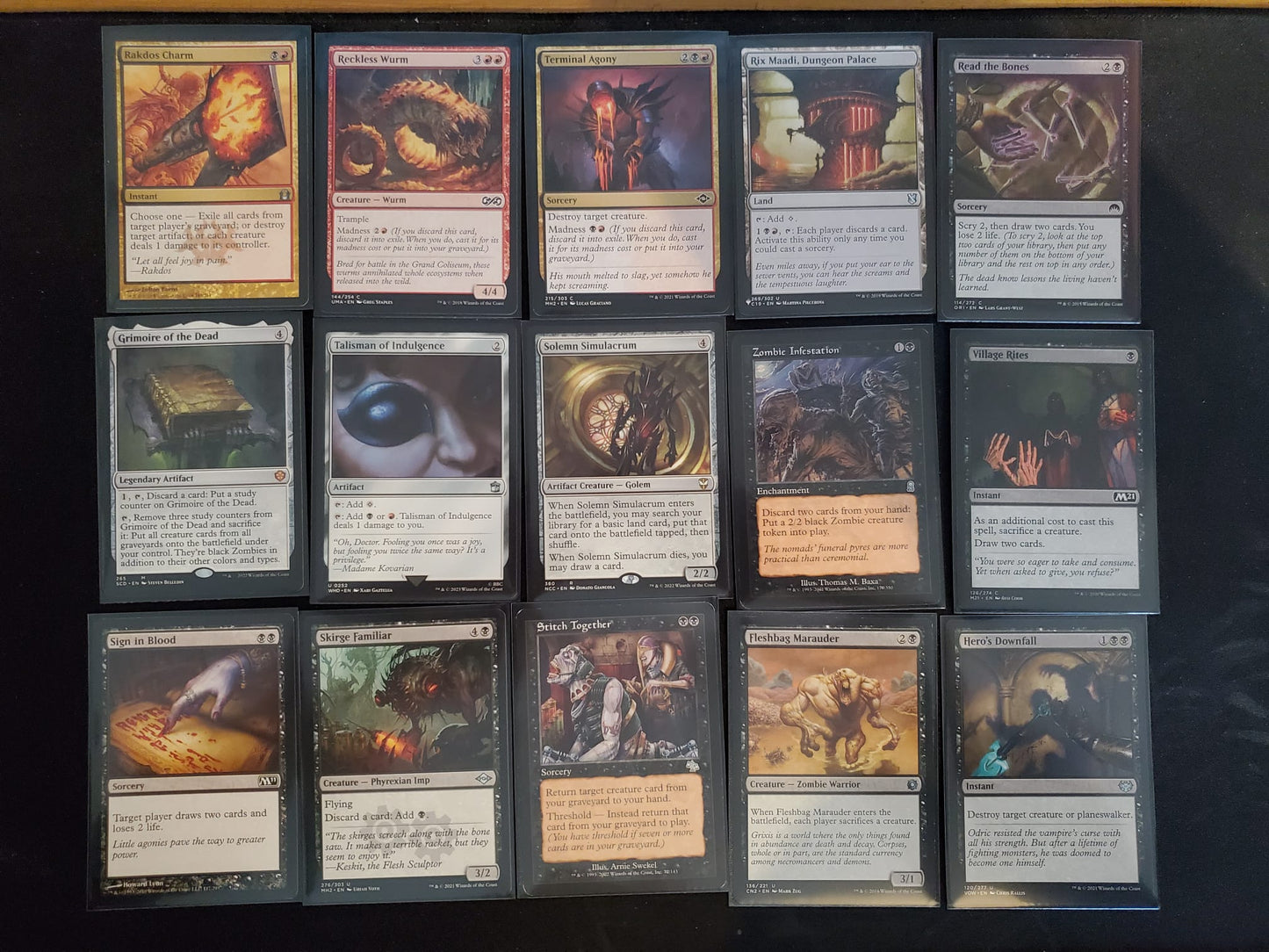 Rakdos Reanimation & Madness - Chainer, Nightmare Adept - Custom EDH Commander Deck