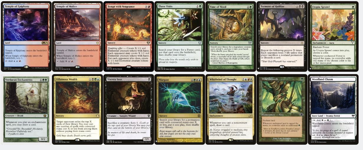 5-Color Enchantress Control - Ramos, Dragon Engine - Custom Commander Deck