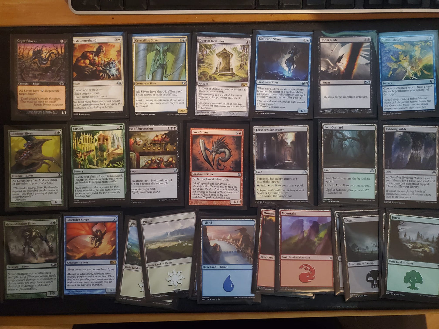 Sliver Synergy & Overwhelming Power - Sliver Hivelord - Custom EDH Commander