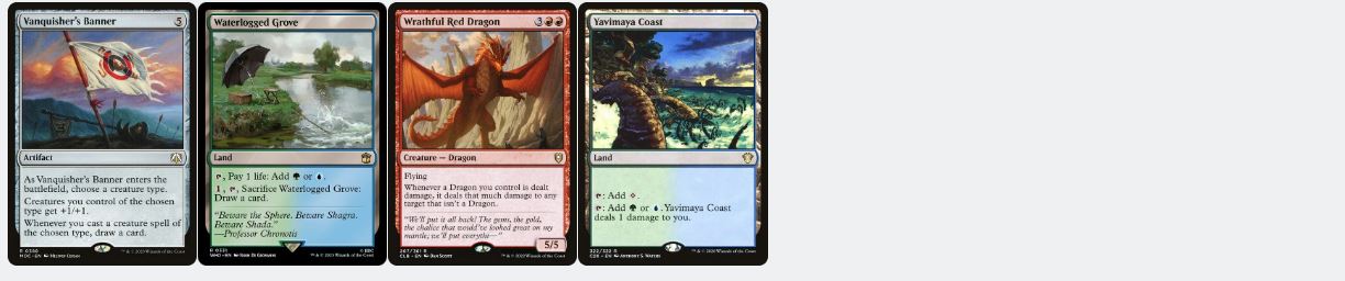 Dragon Tribal - Tiamat - Custom Commander Deck