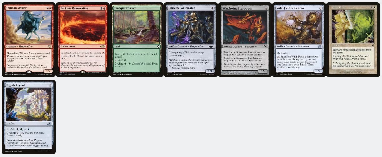 Scarecrow Tribal - Reaper King - Custom EDH Commander Deck