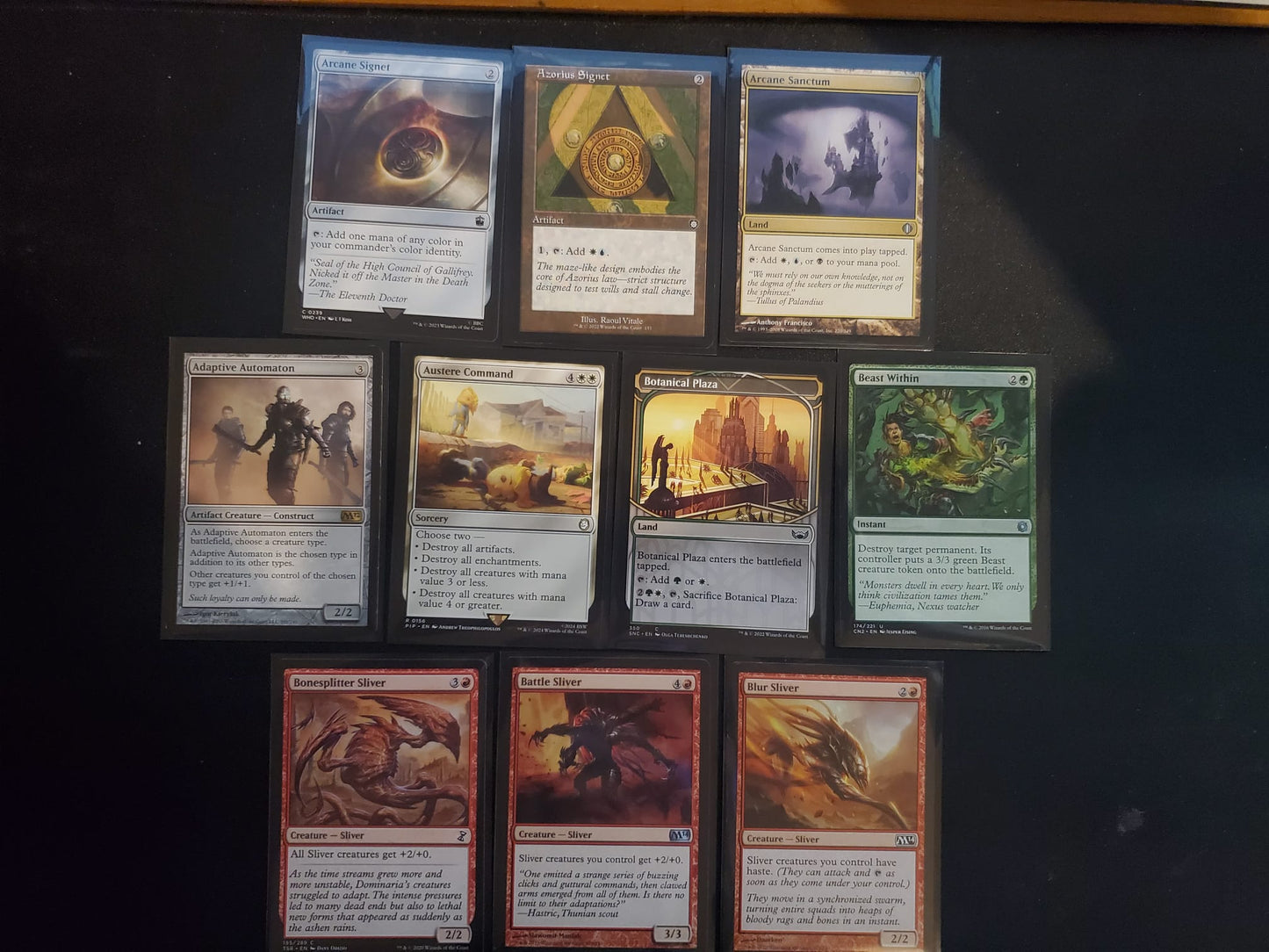 Sliver Synergy & Overwhelming Power - Sliver Hivelord - Custom EDH Commander