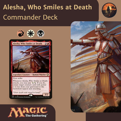 Alesha, Who Smiles at Death - Custom Commander Deck