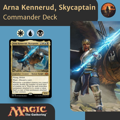Arna Kennerud, Skycaptain - Custom Commander Deck