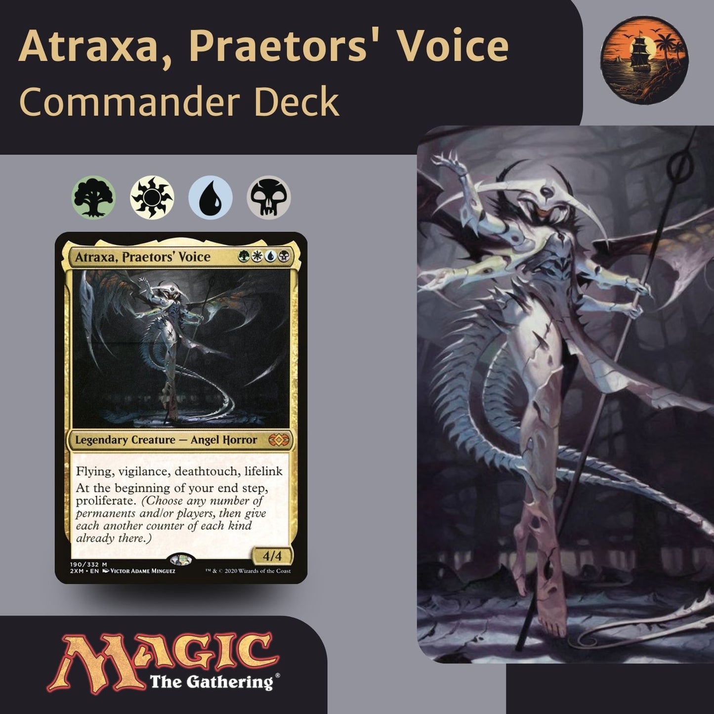 Proliferation & Control - Atraxa, Praetors' Voice - Custom Commander Deck