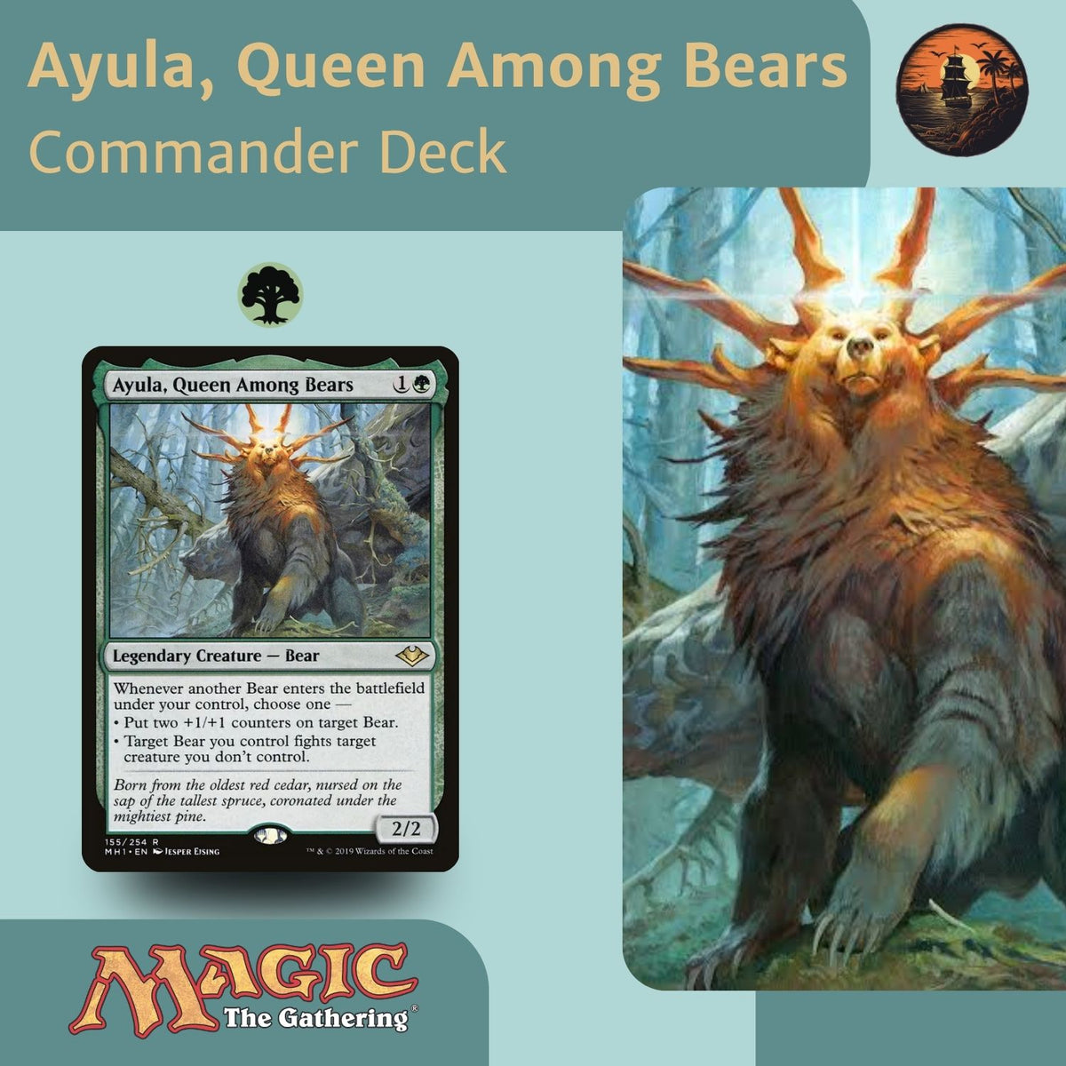 Ayula, Queen Among Bears - Custom EDH Commander Deck