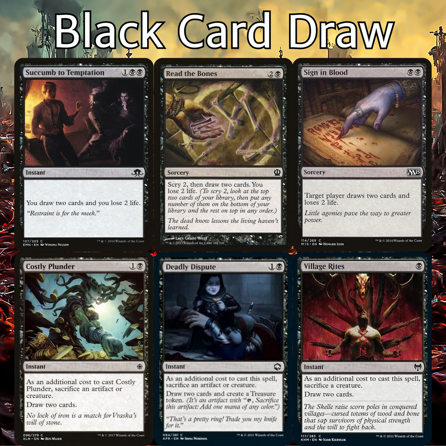Black Card Draw Bundle