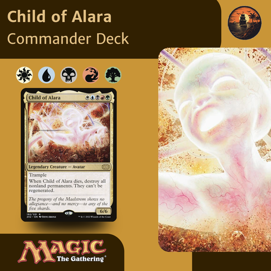 Child of Alara – 5-Colour Maze’s End Landfall Control Deck