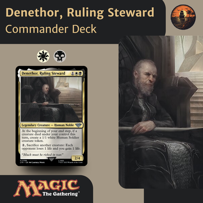 4 x Commander Decks (LOTR) - Commander Playset - Custom Commander Deck