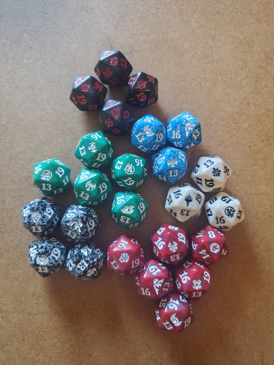 1 x Spindown Dice MTG