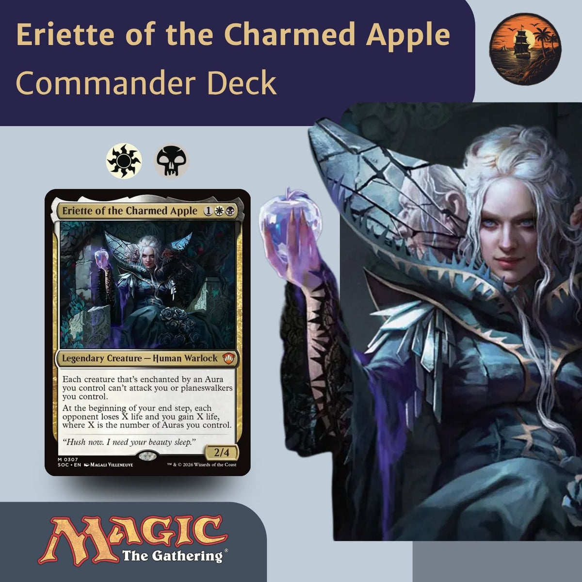 Eriette of the Charmed Apple - Custom EDH Commander Deck