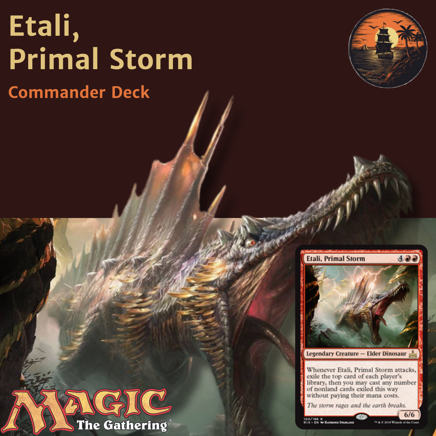 Big Spells & Free Casting Chaos - Etali, Primal Storm - Custom Commander Deck
