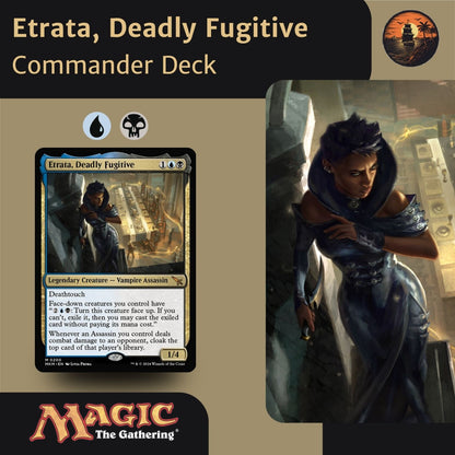 Assassin Tribal - Etrata, Deadly Fugitive - Custom Commander Deck