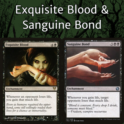 Exquisite Blood + Sanguine Bond - 2 CARD COMBO