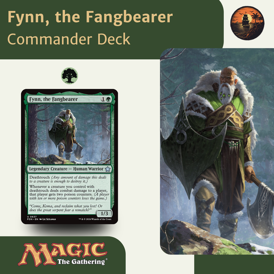 Fynn, the Fangbearer – Mono-Green Deathtouch &amp; Poison Proliferate Deck