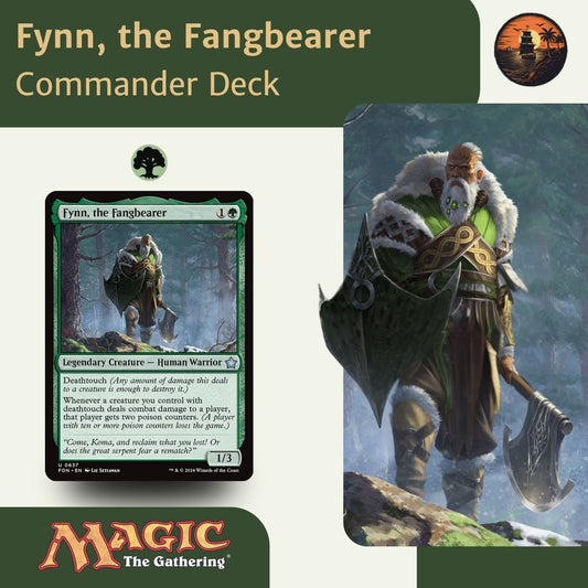 Fynn, the Fangbearer - Custom EDH Commander Deck