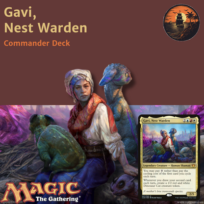 Cycling Synergies & Token Value - Gavi, Nest Warden - Custom Commander Deck