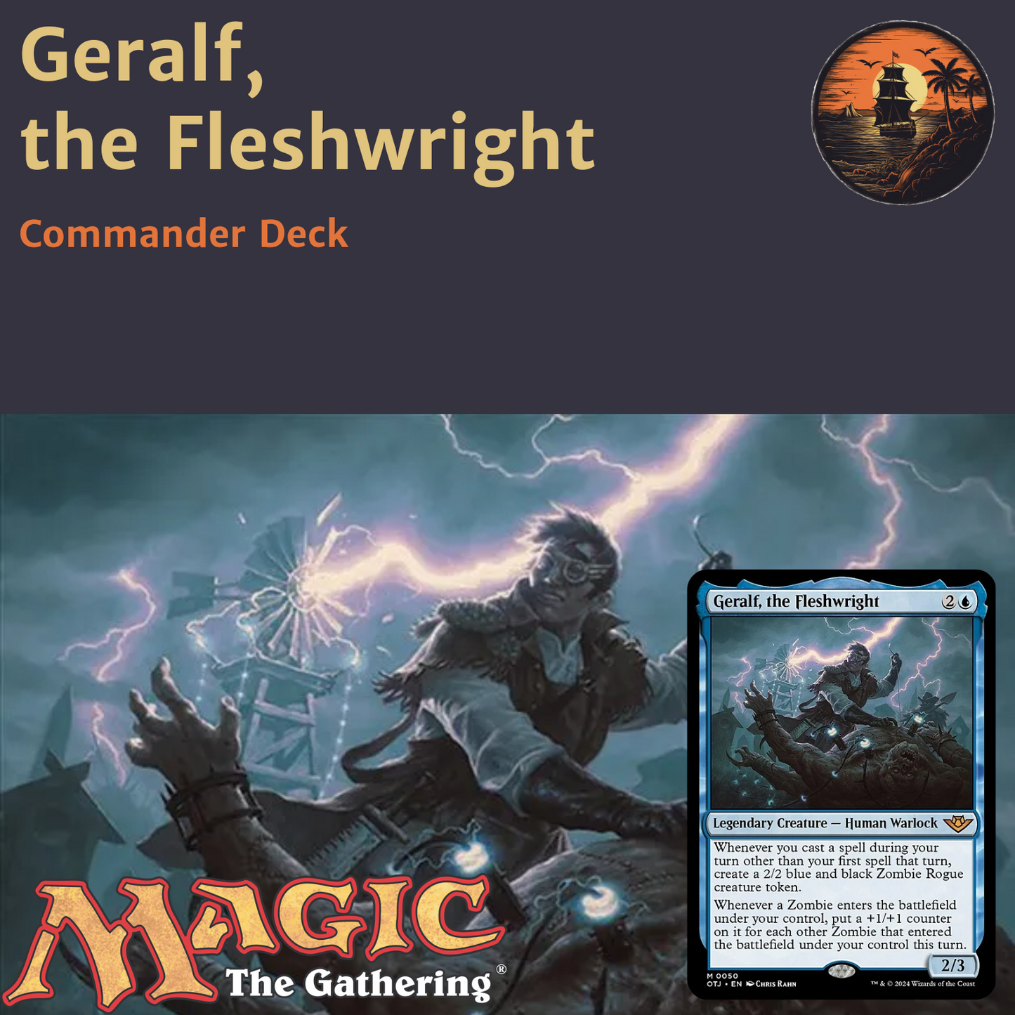 Relentless Zombie Horde - Geralf, the Fleshwright - Custom EDH Commander Deck