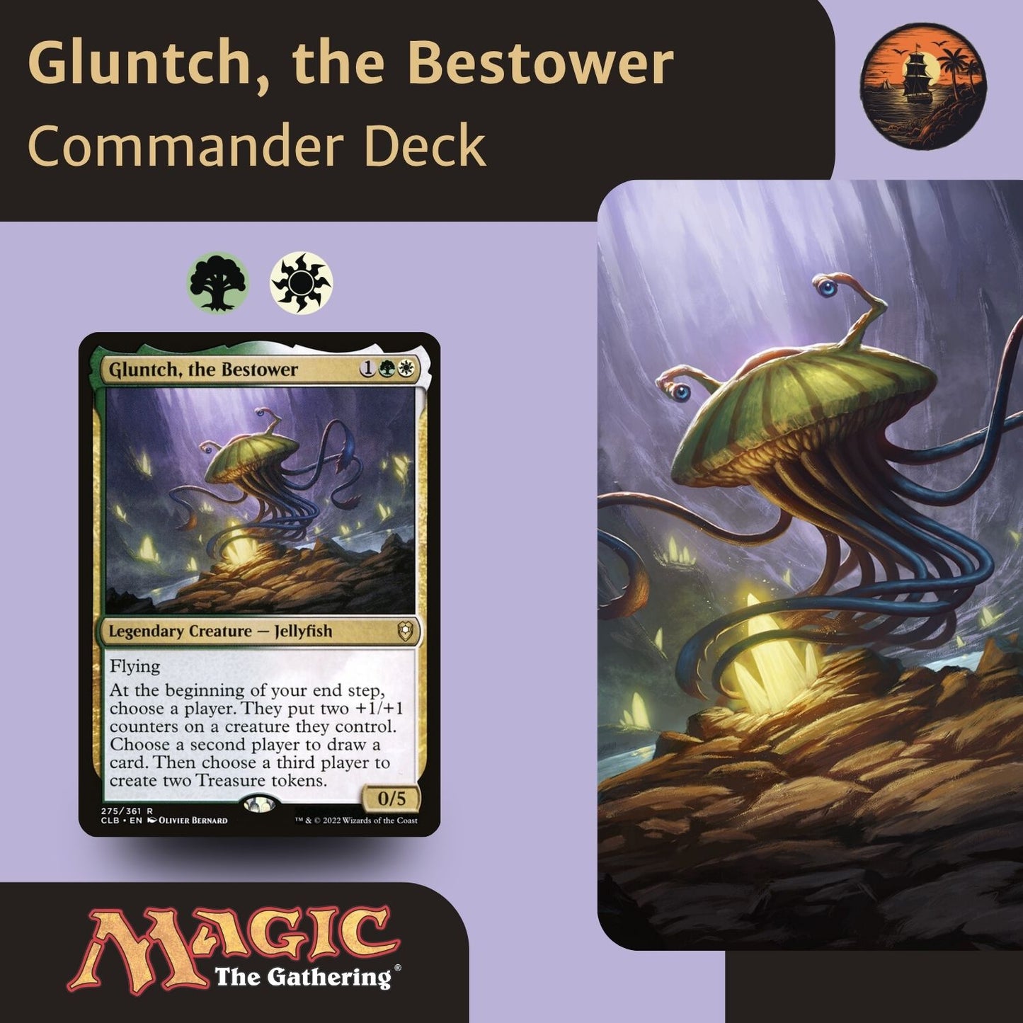 Gluntch, the Bestower - Custom Commander Deck