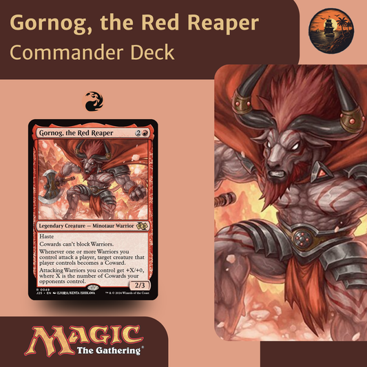 Gornog, the Red Reaper – Mono-Red Warrior Aggro Commander Deck