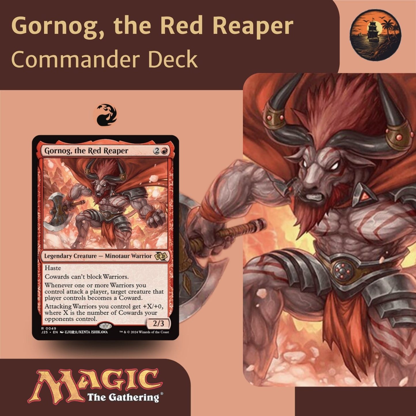 Gornog, the Red Reaper - Custom Commander Deck