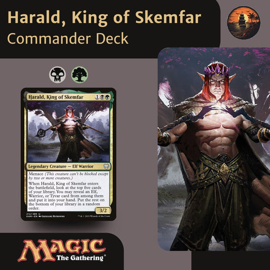 Harald, King of Skemfar - Custom Commander Deck