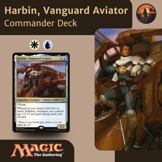 Soldier Swarm - Harbin, Vanguard Aviator - Custom Commander Deck