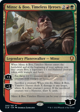 Minsc & Boo, Timeless Heroes - Private Build