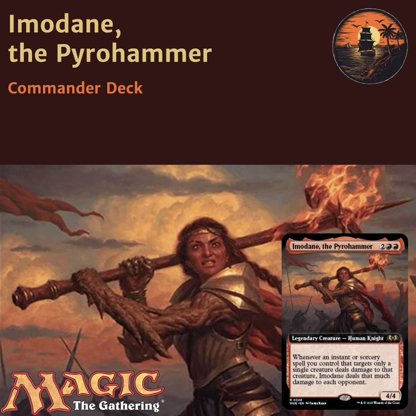 Burn & Mass Damage - Imodane, the Pyrohammer - Custom Commander Deck