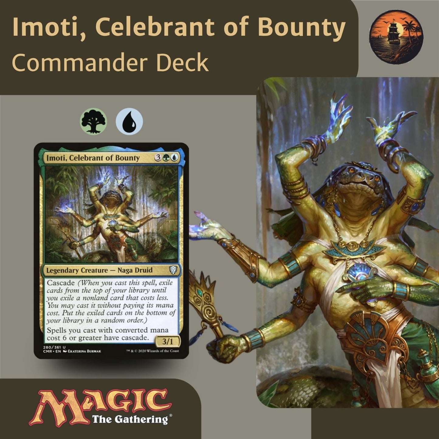 Imoti, Celebrant of Bounty - Custom EDH Commander Deck