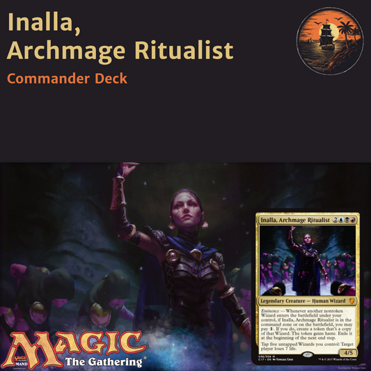 Wizard Tribal Eminence - Inalla, Archmage Ritualist - Custom Commander Deck