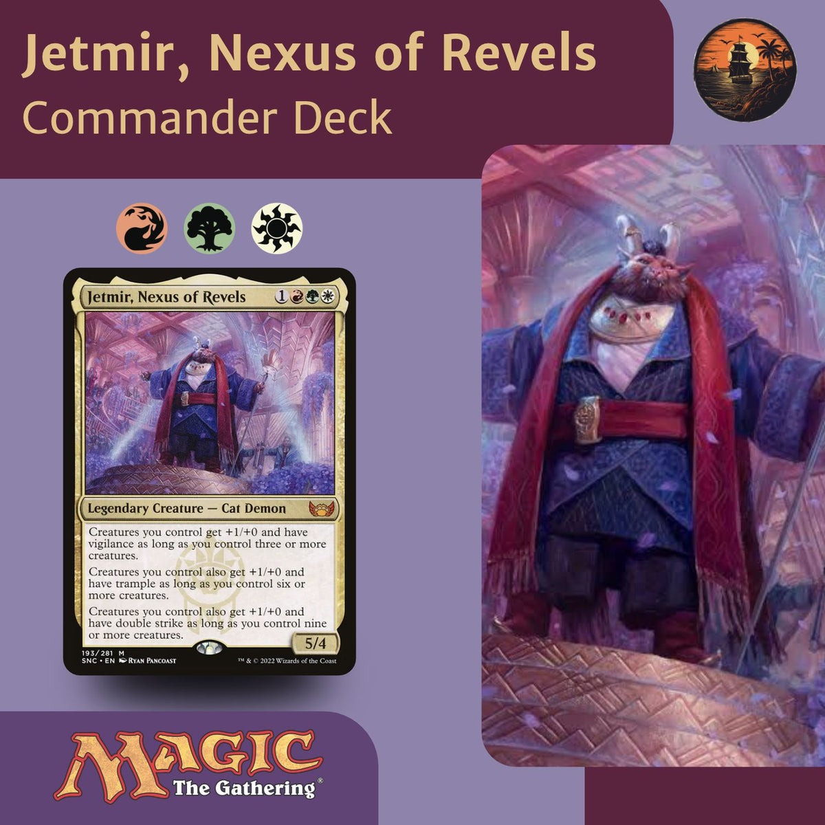 Jetmir, Nexus of Revels - Custom Commander Deck