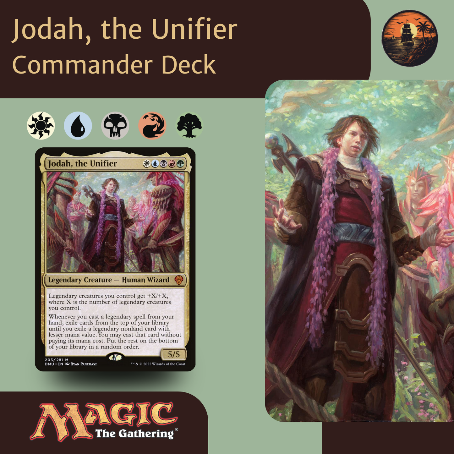 Jodah, the Unifier – Five-Colour Legends Cascade